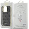 Guess GUHCP15LGF4GGR iPhone 15 Pro 6.1 szary/grey hardcase 4G Charms Collection